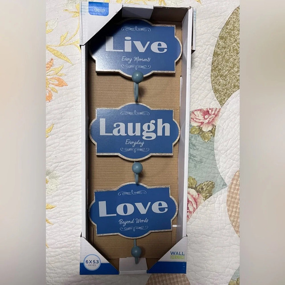 Other - EF* New! Live Laugh Love Wall Decor Hangers